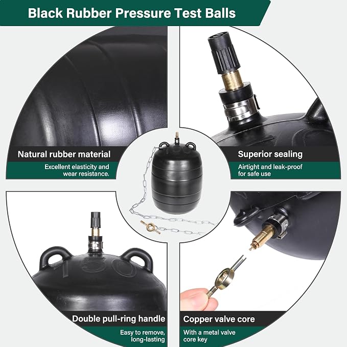 8 Inch Inflatable Pipe Plug Kit - Image 7