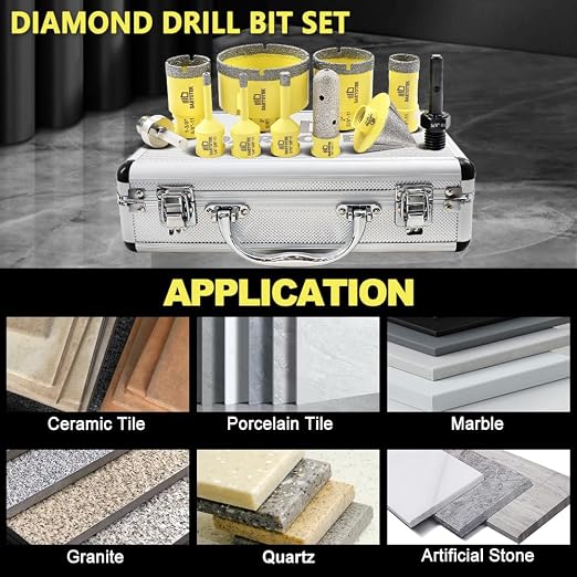 Diamond Core Drill Bits Set 11PCS - Image 3