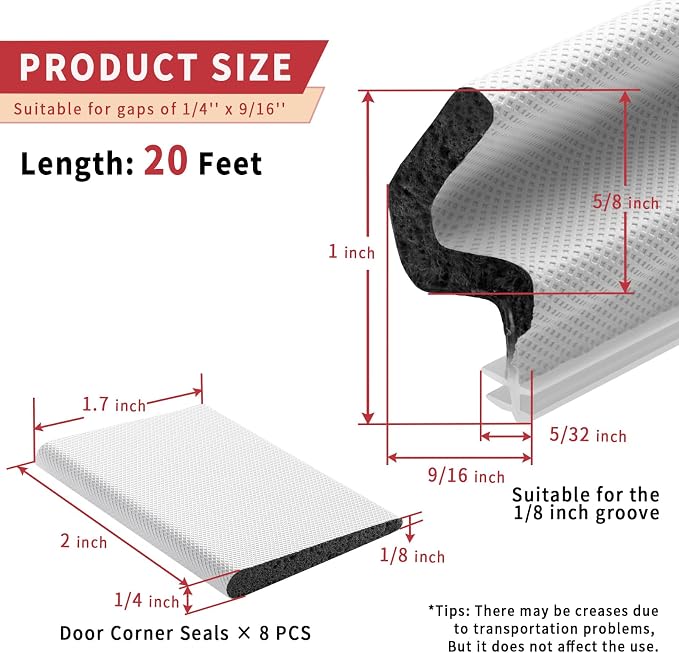20 Feet Weather Stripping Door Seal - Image 6