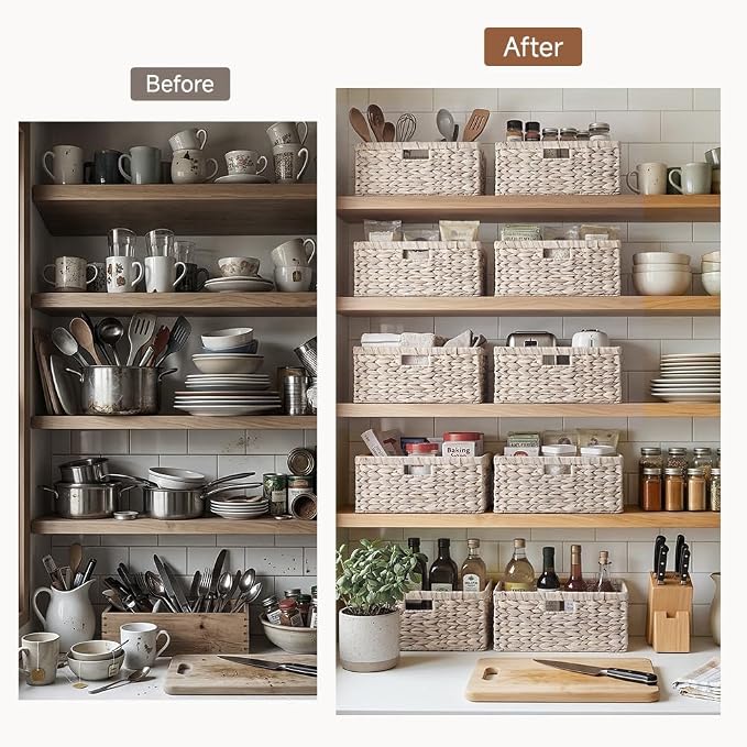 StorageWorks Large Wicker Baskets - Image 6