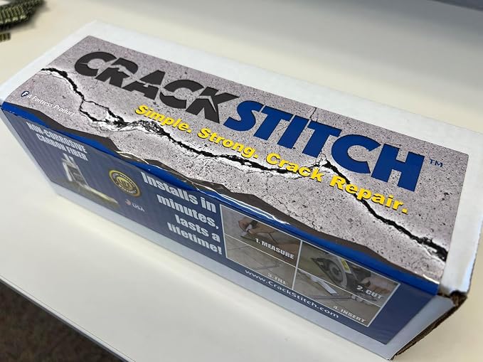 CrackStitch 15pk Concrete Crack Repair Kit|DIY Foundation Crack Repair|Basements - Image 5