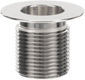 OCS Parts Nickel-Plated Brass Sink Drain | 1" NPS | 1.5" Length by OCSParts