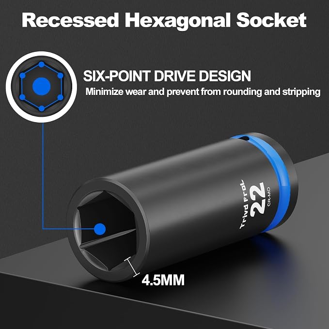 Metric Impact Socket Set 1/2" Drive - Image 5