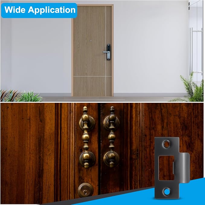 PATIKIL 2-3/4" Door Lock Strike Plate, Door Backplate - Image 6