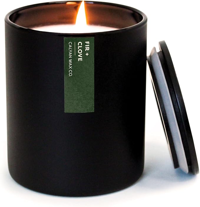 Fir & Clove Scented Candle by CalyanWaxCo