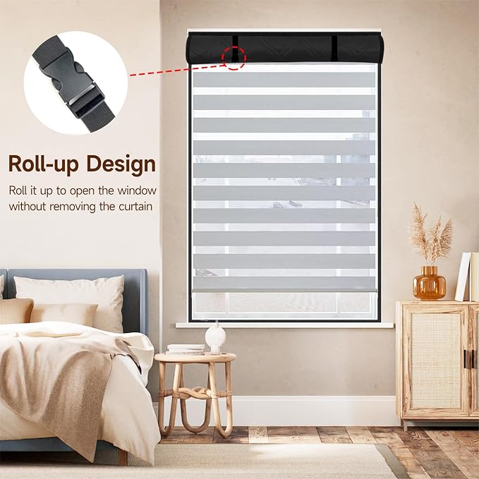 Winter Insulated Window Curtain 47"x63", Oxford Cloth Thermal Insulated Window - Image 5