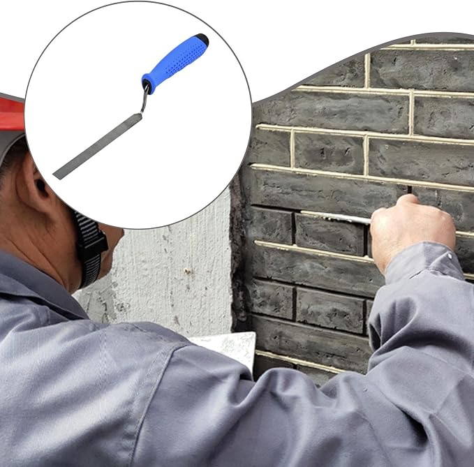 Tuck Pointer Stucco Cement Kit Multifunctional Stainless Steel Construction - Image 4