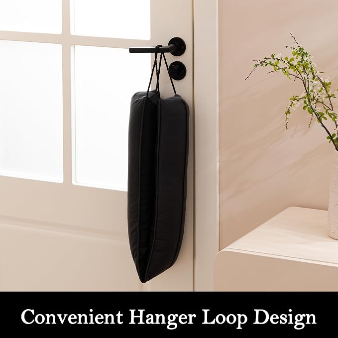 Sunolga Door Draft Stopper, Removable Washable Cover, Blocks Hot and Cold Air - Image 6