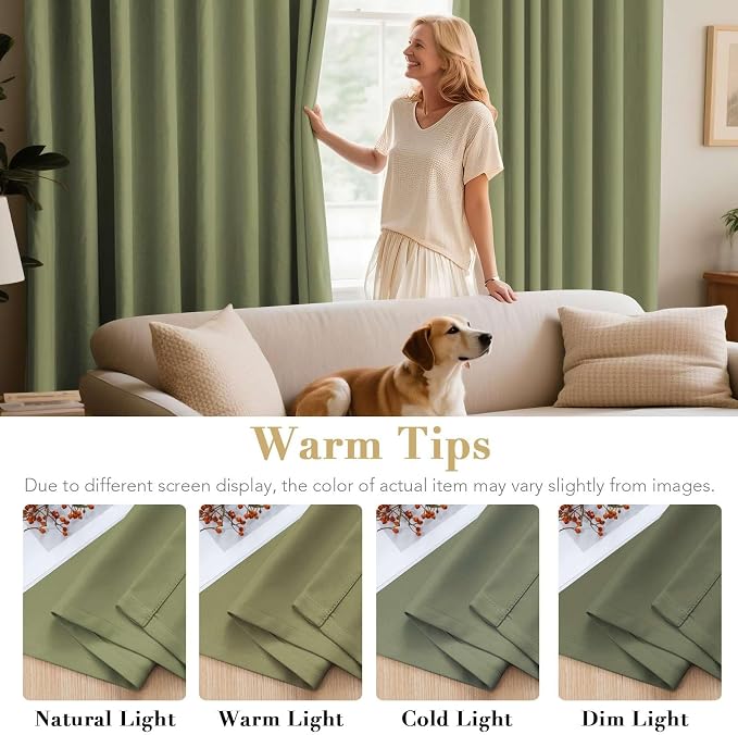 H.VERSAILTEX Untra Sleep Well Microfiber Blackout Thermal Insulated Curtains - Image 5