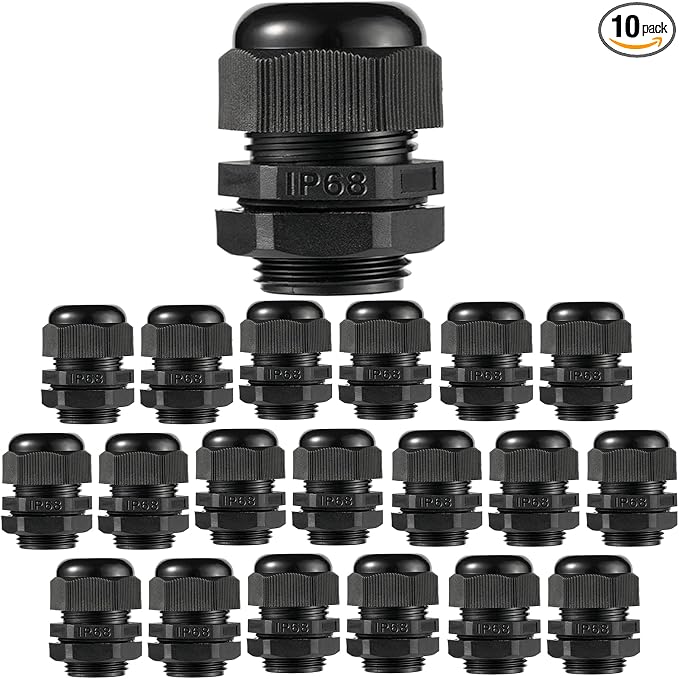PENGLIN Cable Glands 1" NPT Nylon Cable Connector | Strain Relief Cord Connector by PENGLIN