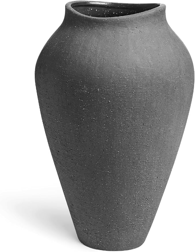 Ceramic Vase - Large 11.8 Inch Tall Floor Vase - Image 7