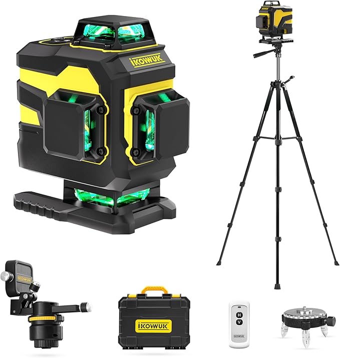 4x360° Laser Level Pro Kit by iKOVWUKMeasuringTools
