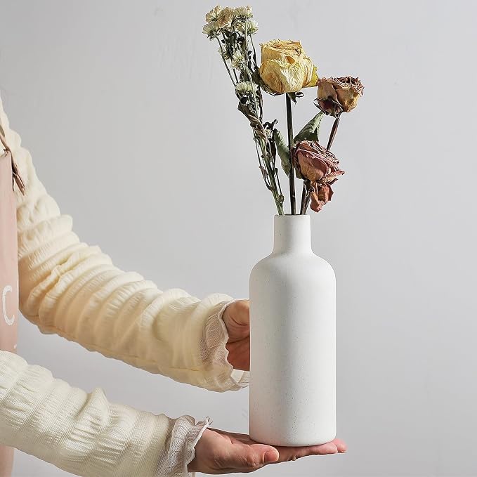 CEMABT White Ceramic Vase Set - Image 5