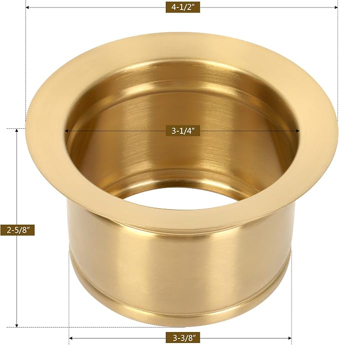 Extended Garbage Disposal Flange, Deep Garbage Disposal Sink Flange - Image 5