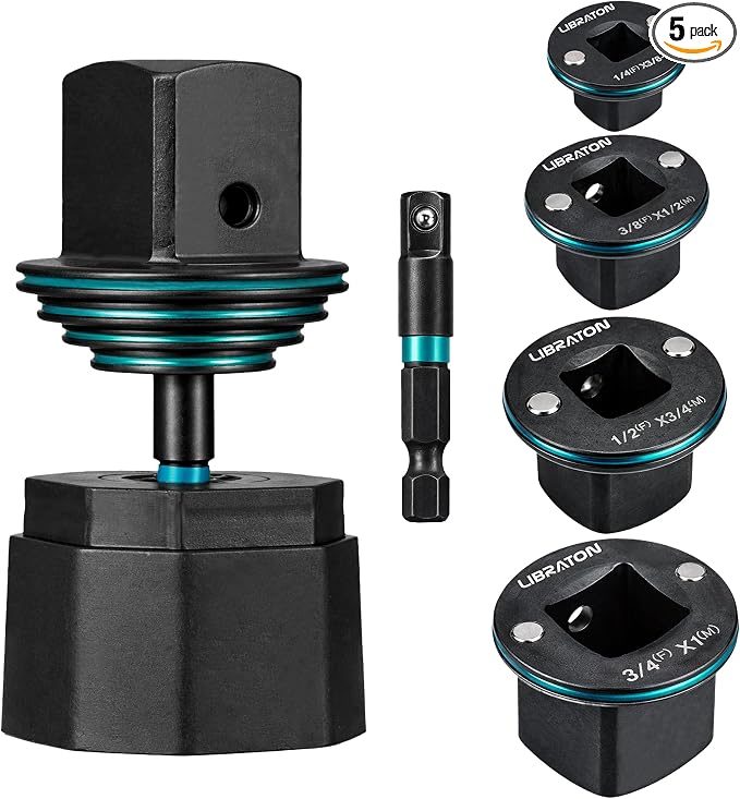LIBRATON Low Profile Impact Socket Adapter Set by LIBRATONTools