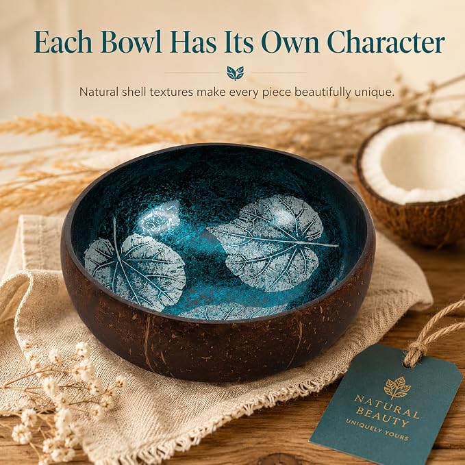 Natural Coconut Bowl Key Decorative - Image 5