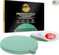 Dura-Gold Premium 6" Green Film PSA Sanding Discs by Dura-Gold