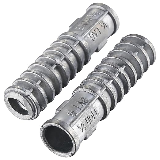 Wensilon 5/16 * 1-1/4 Lag Shield Anchor Long Zinc Alloy Bolts Concrete Anchors by Wensilon