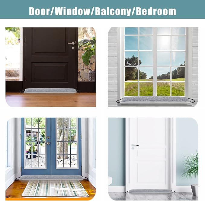 Under Door Draft Stopper 36 inch Wind Stopper - Image 6