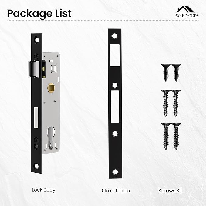 Storm Door Mortise Lock Body, Mortise Lock Replacement Parts | - Image 6