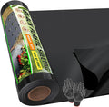 10 Mil 5 FT X 100 FT Plastic Sheeting Heavy Duty Thick LLDPE Black by Auliand