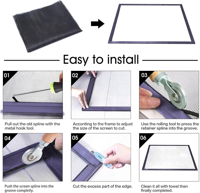 Windows Screen and Screen Door Replacement - Image 4