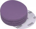 uxcell 20Pcs 3-Inch Purple Sanding Discs 1500 Grits Hook and Loop Professional by uxcell