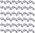 1/2 inch Liquid Tight Connector 90 Degree PVC Flexible Conduit Connector by Wocloer