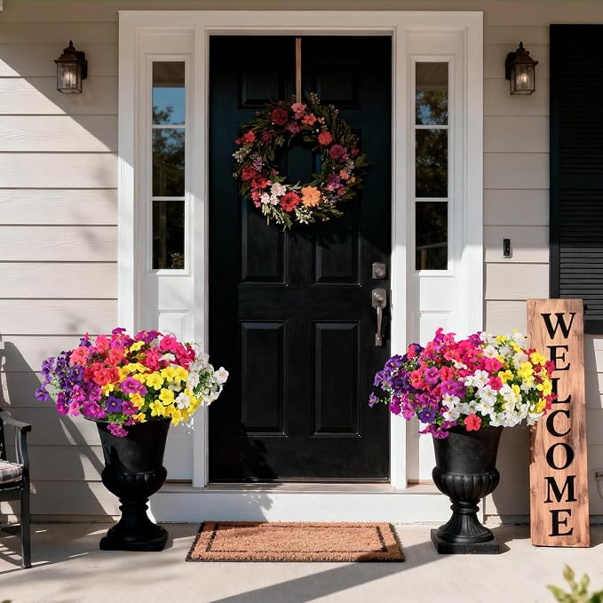 INQCMY Artificial Fake Petunias Flowers - Image 5
