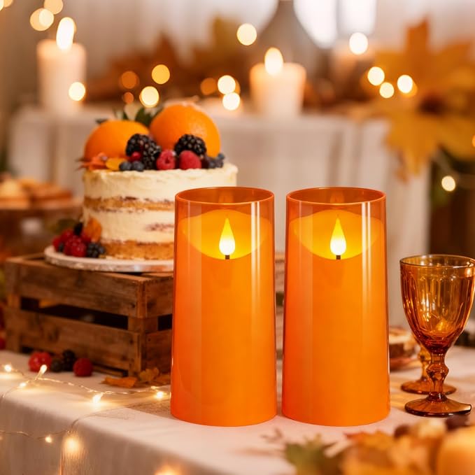 NURADA Flameless Candles with Remote and Timer - Image 8