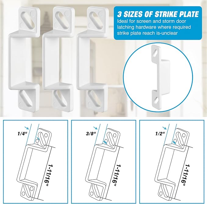 Screen Door Latch Replacement Kit - Image 6