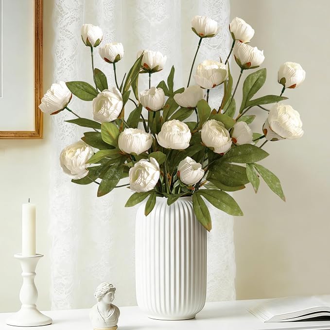 6Pcs Viral Peony Artificial Flowers - Image 9