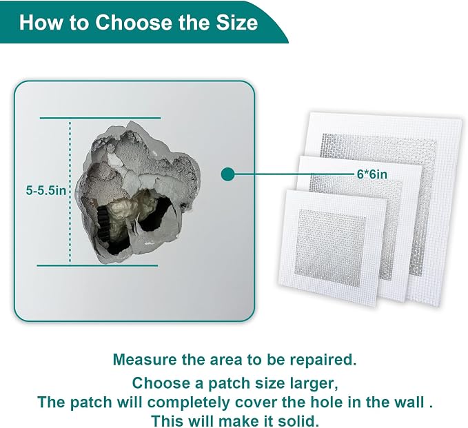 WYIRONG 10 Pack Drywall Repair Kit - Image 6