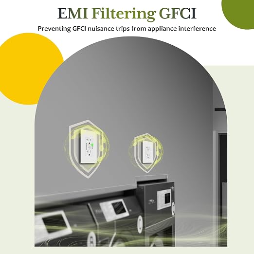 TG GFCI Outlet 20 Amp, Electrical Tamper-Resistant Receptacle, Self-Test | - Image 9