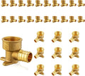 PEX Fittings, Pex 3/4"x3/4" Female Threaded NPT Drop Ear Elbow Adapter by Seelink