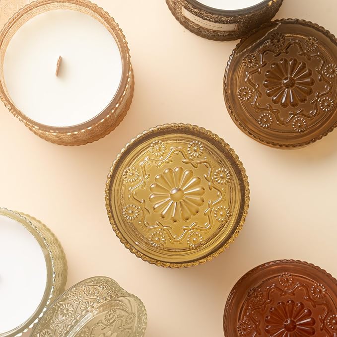 LA JOLIE MUSE Ginger & White Musk Scented Candle - Image 7