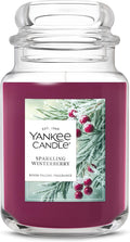 Yankee Candle Sparkling Winterberry Scented Candle, 22oz Large Jar by Unknown