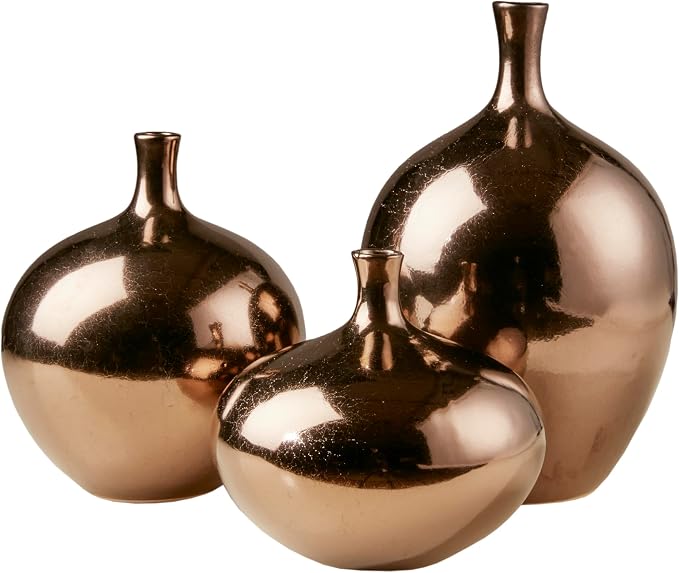 Madison Park Signature Ansen Ceramic Handmade Vase Set Home Décor by MADISONPARK