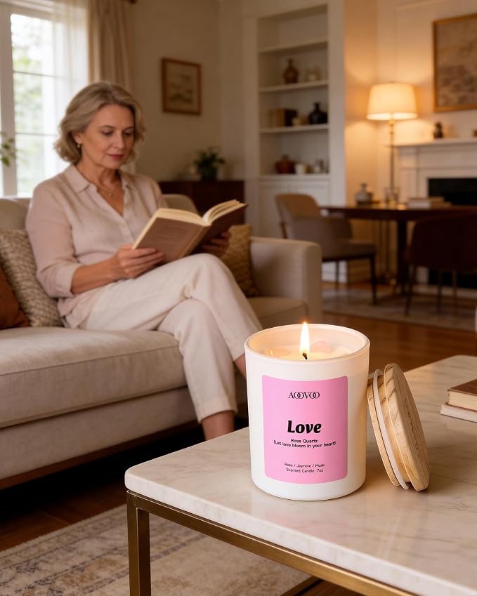 AOOVOO Healing Candles Set for Women - Image 2
