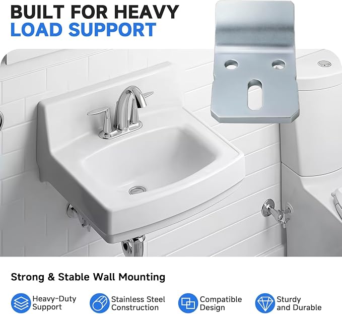 1224196 Wall-Mounted Sink Hanger Kit Compatible - Image 3