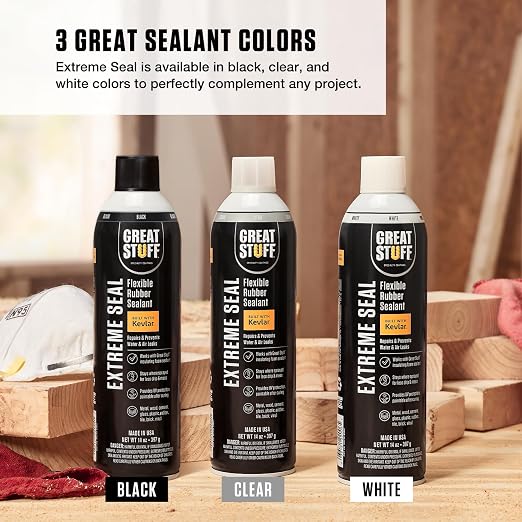 Great Stuff Extreme Sealant Clear 14 oz Aerosol - Image 5