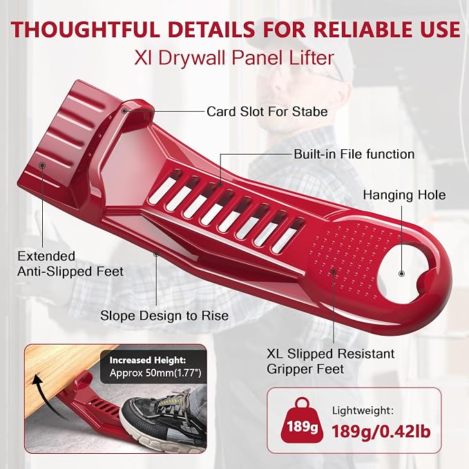 Drywall tool, Drywall Lifter, Drywall rasp, Drywall Tools and Accessories - Image 2