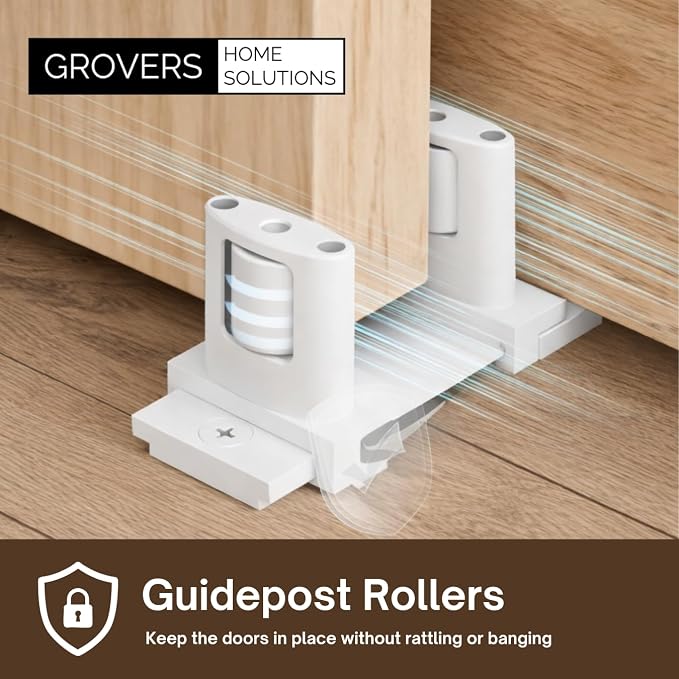 Sliding Closet Door Floor Roller Guide - Image 2