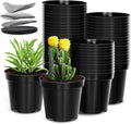 RooTrimmer 40 Pack 4 Inch Plant Nursery Pots by RooTrimmer