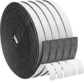 DGSL Foam Weather Stripping, 1/2" x1/8", 164Ft Door Window Seal Tape | Self by DGSL