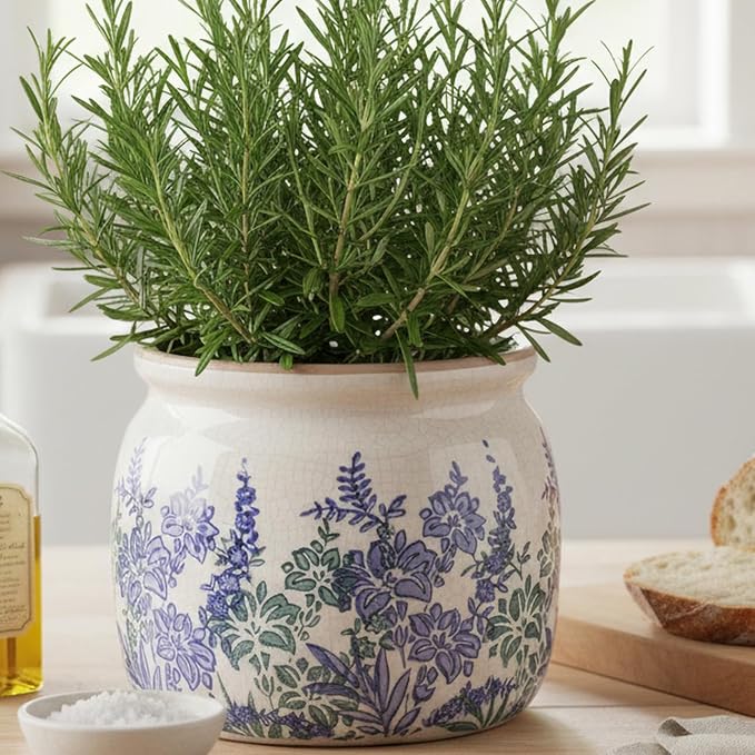 Xiaan Jiaju Pots for Plants, Ceramic Planters for Indoor/Outdoor Plants | 6.29" - Image 8
