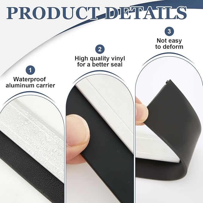 FoldTier 2 Pcs All-Season Door Sweep - Image 3