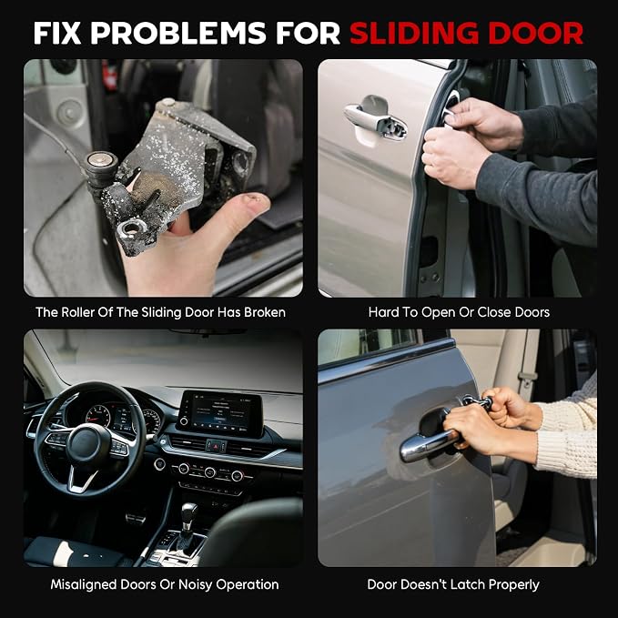 Right Slide Door Rollers for 2005-2010 Honda Odyssey EX, EXL-Touring, Sliding - Image 6