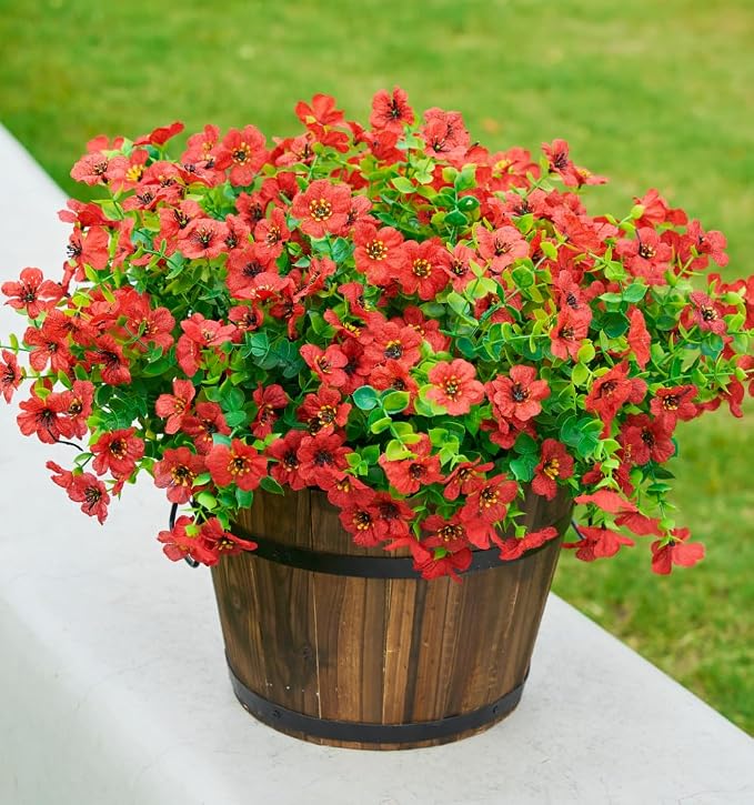 Artificial Flowers for Outdoor Indoor Garden Home Decoration, Faux Flower Daisy - Image 6