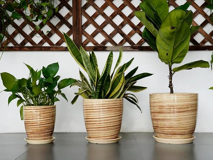 10 Inch Plant Pot Ceramic Pots for Plants - Image 7